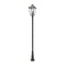 Z-Lite Talbot 3 Light Outdoor Post Mounted Fixture, Oil Rubbed Bronze And Seedy 579PHXLR-519P-ORB - alternate 3